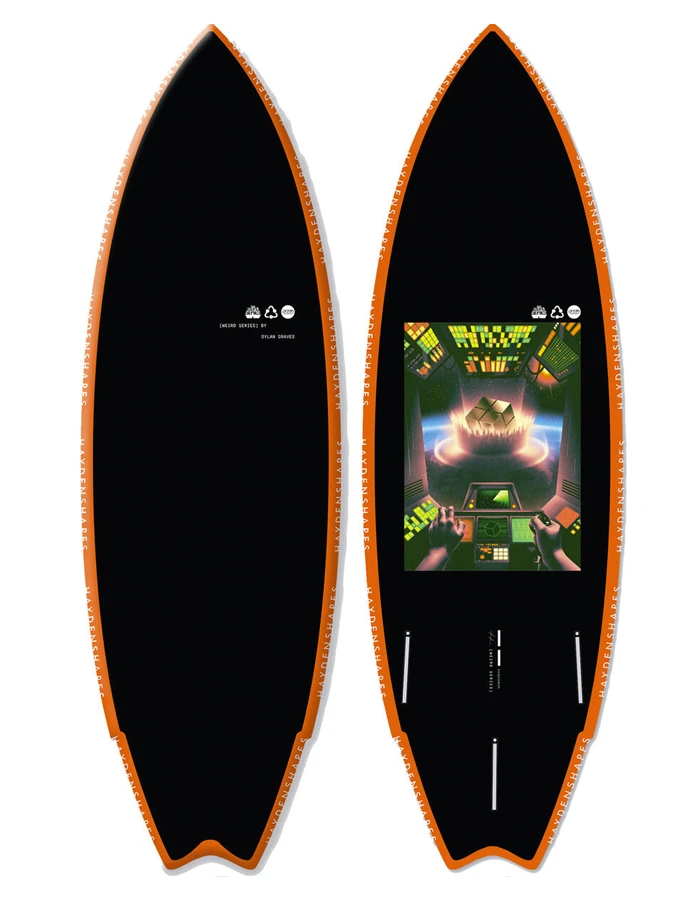 HAYDENSHAPES WEIRD WAVES DYLAN GRAVES FOAMY BLACK FUTURES 1 HAYDENSHAPES WEIRD WAVES DYLAN GRAVES FOAMY BLACK FUTURES