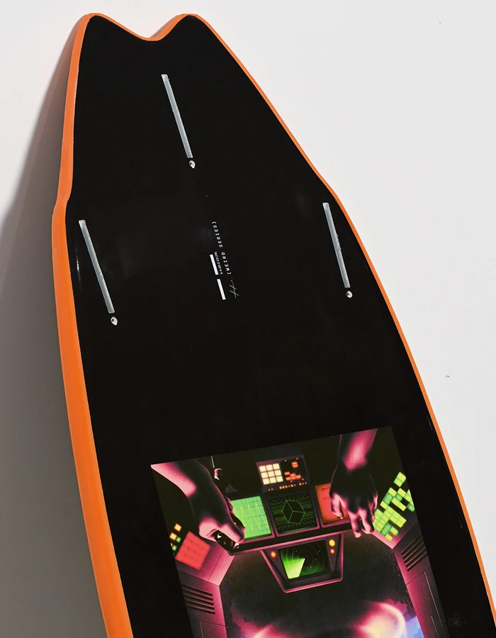 HAYDENSHAPES WEIRD WAVES DYLAN GRAVES FOAMY BLACK FUTURES 3 HAYDENSHAPES WEIRD WAVES DYLAN GRAVES FOAMY BLACK FUTURES - Image 3