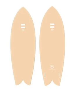 INDIO ENDURANCE DAB TWIN FIN FISH TERRACOTA -Driff Surf Store indio endurance dab 5 7 fish twinterracota 1