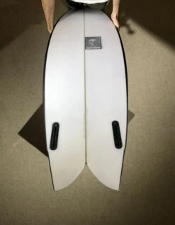 PUKAS 5'10" CHRIS CHRISTENSON PEGASO TWIN FIN BLACK -Driff Surf Store pukas chris christenson 5 10 pegaso twin fin black