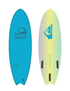 QUIKSILVER 5’4" SOFTBOARD RIPPER BLUE
