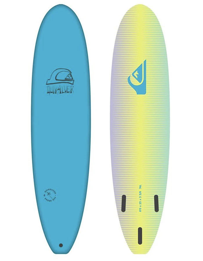 QUIKSILVER SOFTBOARD SOFT BREAK 8’0" BLUE 1 QUIKSILVER SOFTBOARD SOFT BREAK 8’0" BLUE
