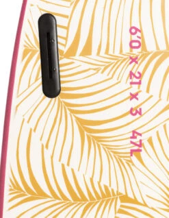 ROXY 6’0" SOFTBOARD BAT FISH TROPICAL PINK -Driff Surf Store roxy 6 0 softboard bat fish tropical pink 22 2