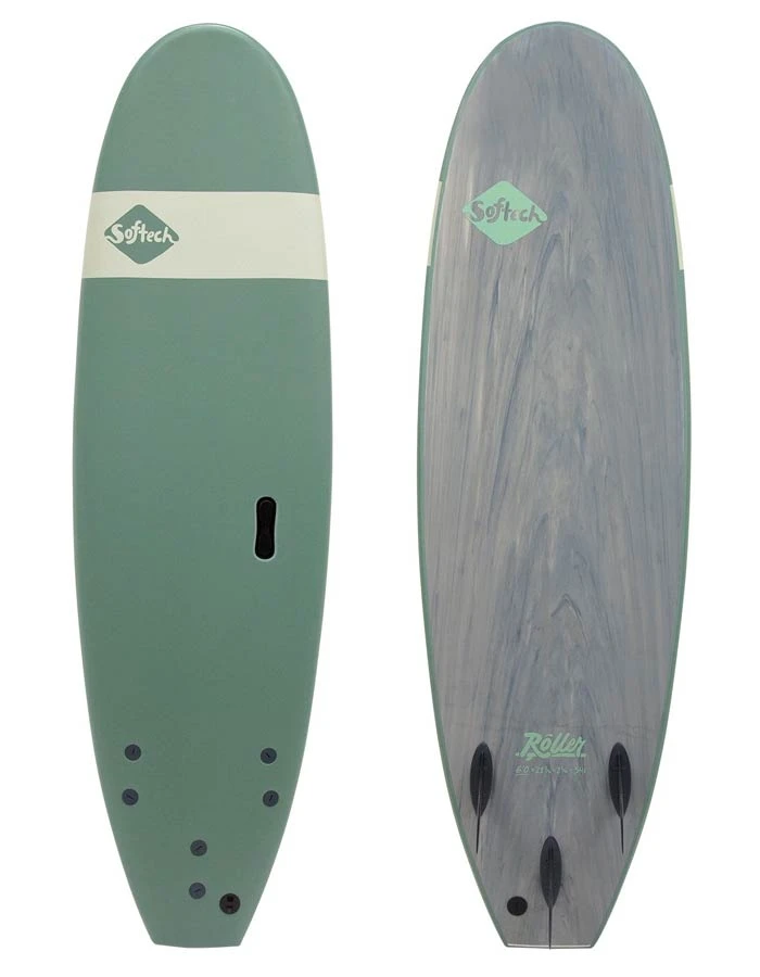 SOFTECH ROLLER HANDSHAPED 6'0"-8'4" SMOKE GREEN
