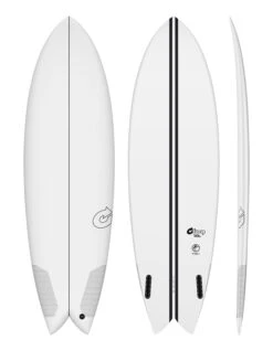 TORQ TEC2 6'10" FISH TWIN FIN